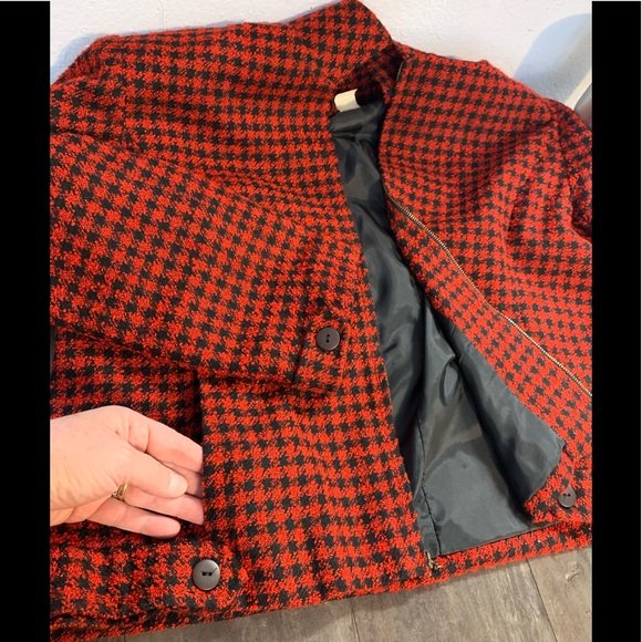 Vintage Houndstooth Jacket / Blazer - Picture 2 of 8